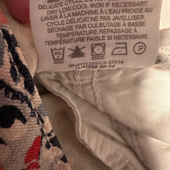 Tory Burch butterfly and floral pants size 28 - Picture 8 of 9